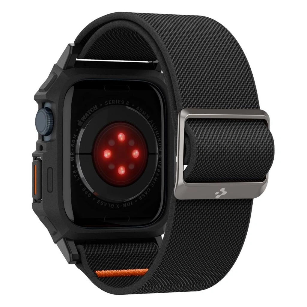 Ремешок Spigen Lite Fit Pro для Apple Watch 42/44/45/49мм, Чёрный (ACS07103). Фото 2