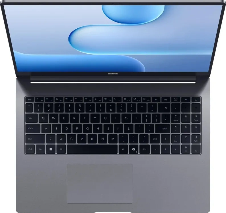 Honor MagicBook X 16 2026 Серый (BRG-X) (16" IPS, Intel Core Ultra 5 125H, 16 Гб, 1 Тб SSD, Intel Arc Graphics, no OS) 5301ARGN. Фото 3