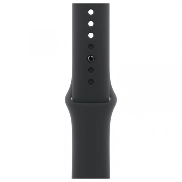 Apple Watch Series 11, 42 мм, алюминий цвета «Space Gray», спортивный ремешок "Black", M/L (MEQX4). Фото 3