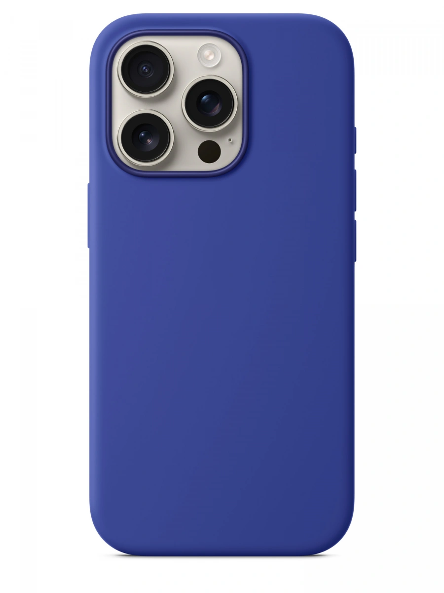 Накладка для iPhone 16 Pro Silicone Case With MagSafe, Ultramarine. Фото 2