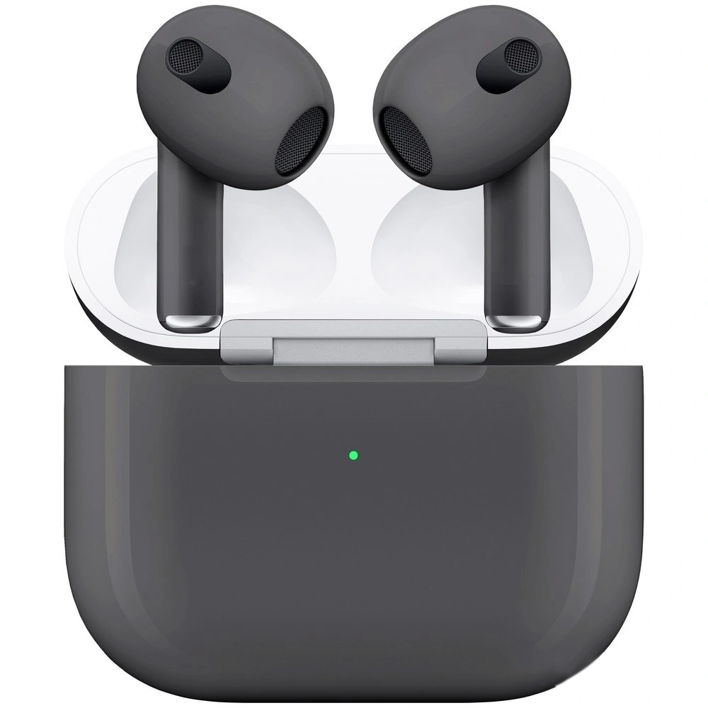 Беспроводные наушники Apple AirPods 3-го поколения Color (Matte Graphite). Фото 1