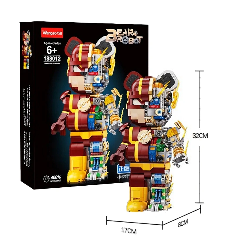 Конструктор Wangao 188012 The Flash Mechanical Bear Robot, 1714 деталей. Фото 1