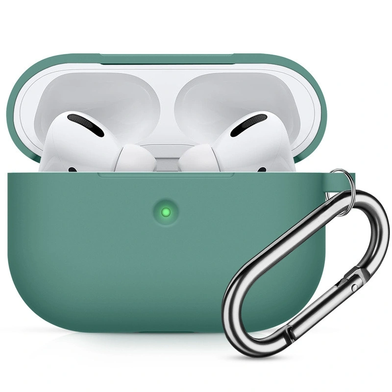 Чехол Silicone Case для наушников AirPods Pro 2, Pine Green. Фото 1