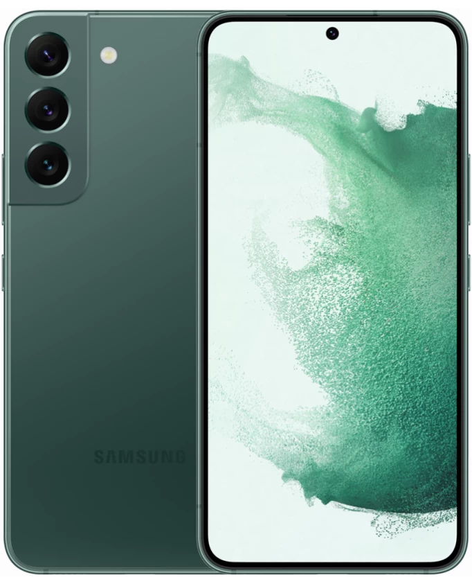 Смартфон Samsung Galaxy S22 8/256Gb, Зелёный фантом (SM-S901B)
