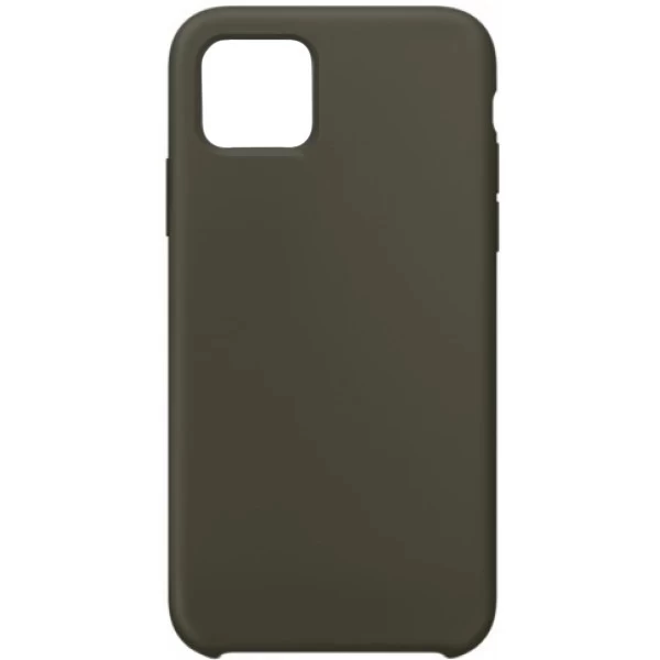 Накладка Silicone Case для iPhone 12/12 Pro, Оливковая