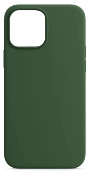 Накладка Silicone Case для iPhone 12/12 Pro, Тёмно-зелёная