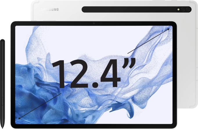 Samsung Galaxy Tab S8+ 12.4 5G SM-X806B 128Gb, Серебро