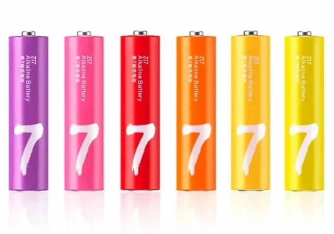 Батарейки ZMi Rainbow ZI7 типа AAA LR03 40шт. 1.5V