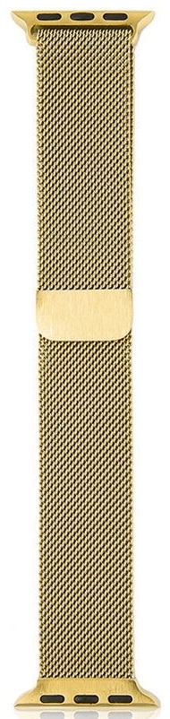 Ремешок для Apple Watch 38/40/41 мм миланский сетчатый браслет, Gold