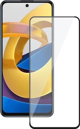 Защитное стекло Full Screen для Poco M3 Pro /M4 Pro /Redmi Note 10T/ Redmi Note 10 5G, Чёрное