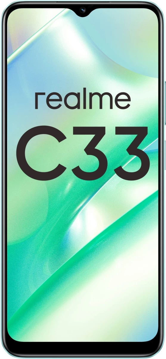 Смартфон Realme C33 4/64Gb Aqua Blue